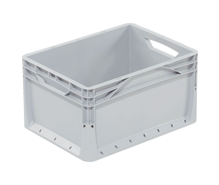 Přepravka Lightline 2247/000300 šedá, OÚ, uzavřená